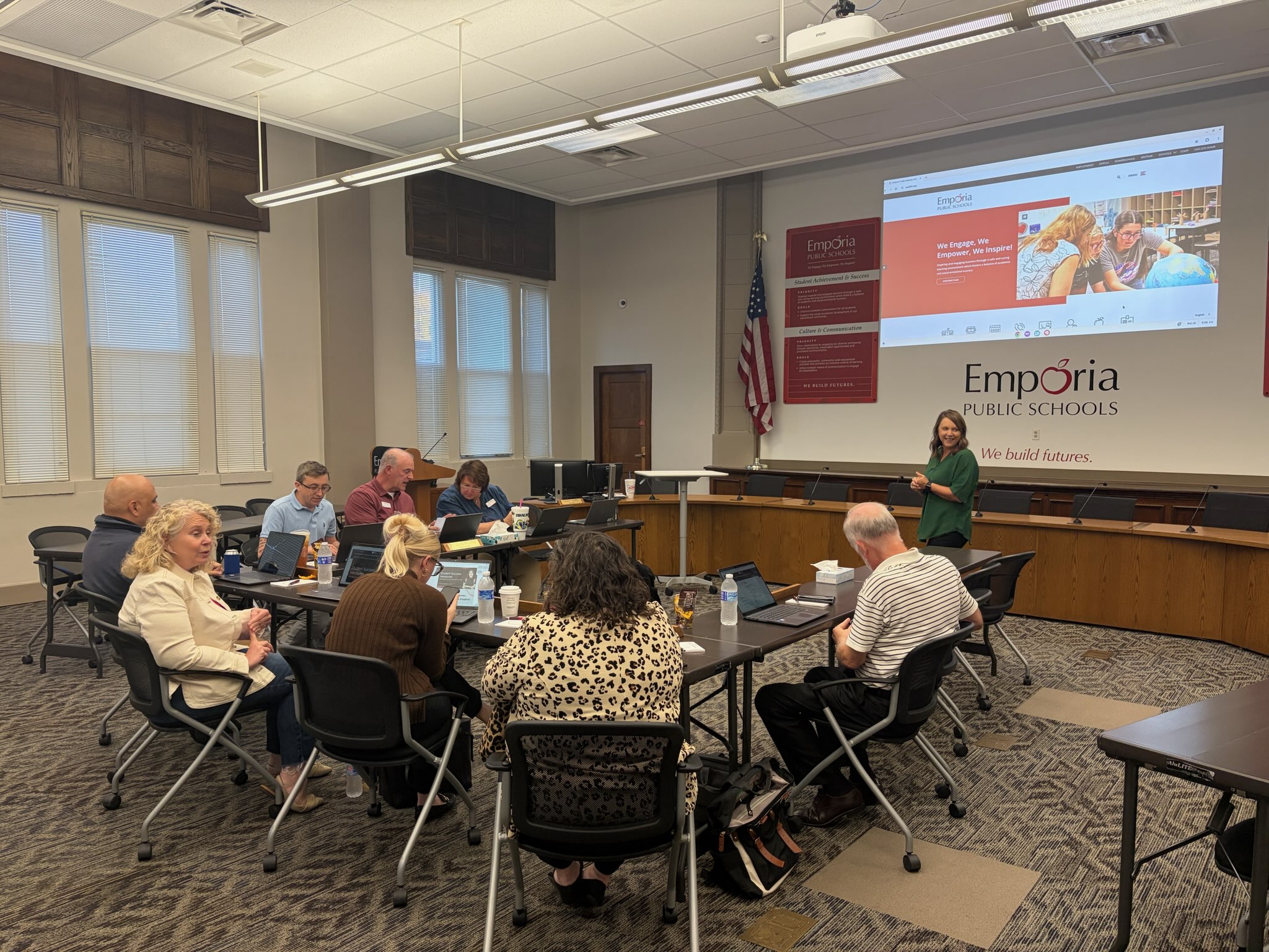 USD 253 Emporia Board of Education holds work session to discuss academic success