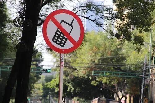 No Cell Phones While Driving