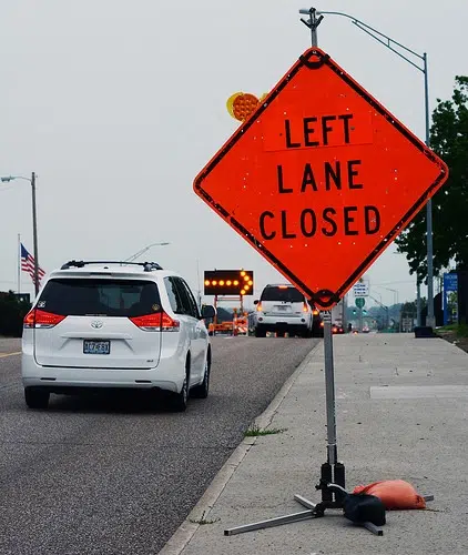 Lane Closures on the US Rte 36 Bridge
