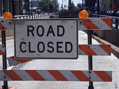 A Section of Lost Bridge Road Closed Tomorrow