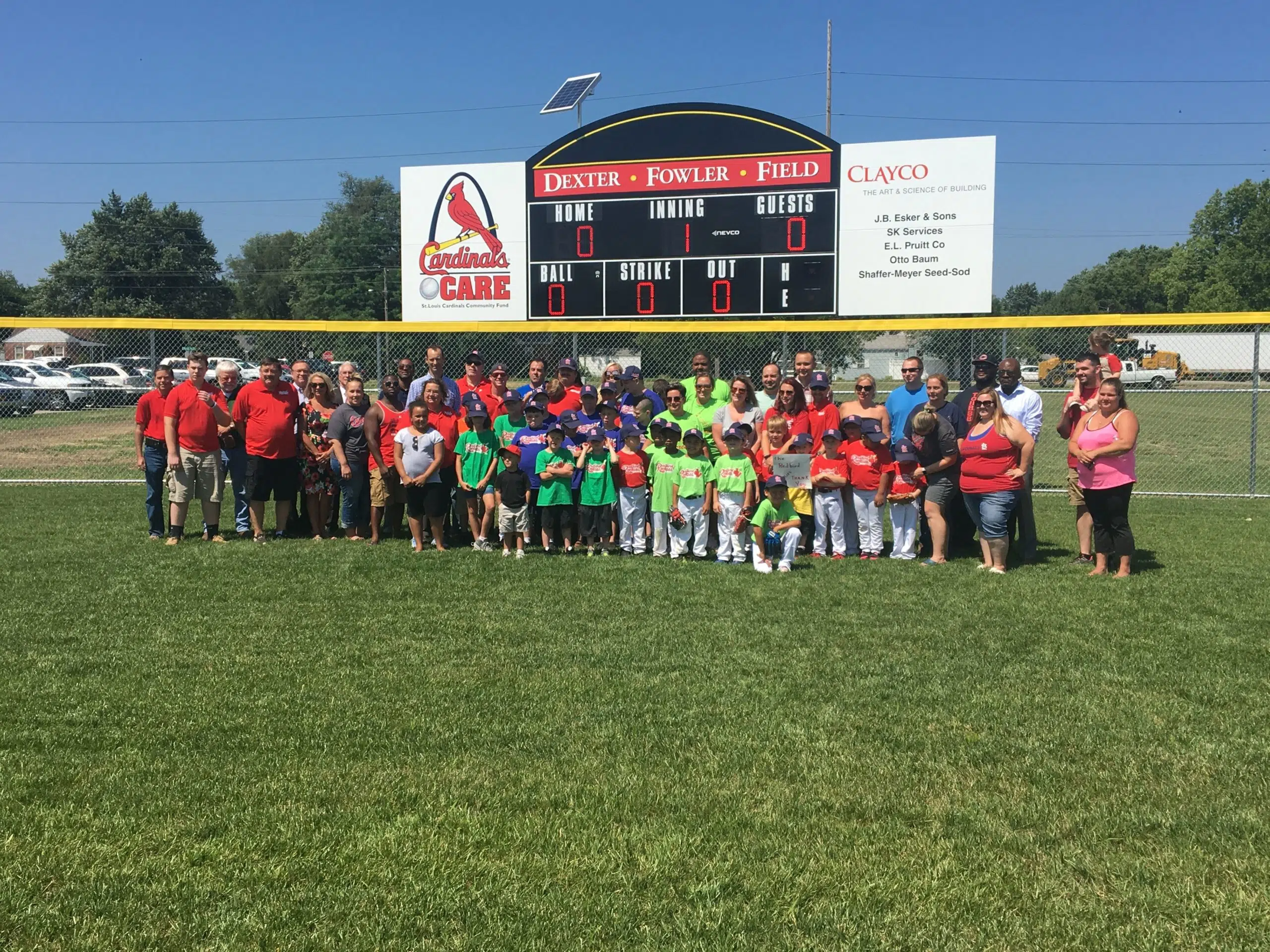 Dexter Fowler Field Dedicated to Redbird Rookies in Decatur 