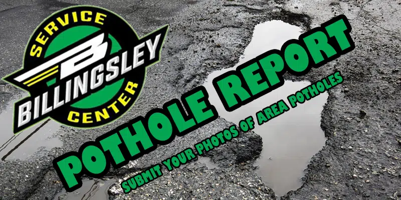 Billingsley Pothole Report