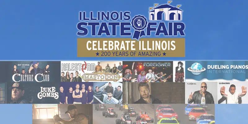 2018 Illinois State Fair Grandstand Line Up