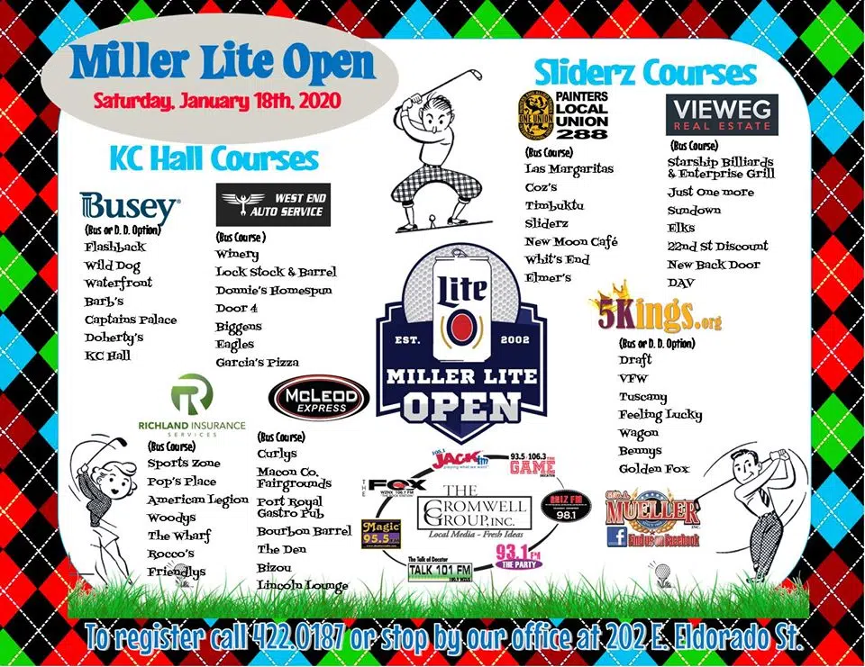 2020 Miller Lite Open Decatur Radio