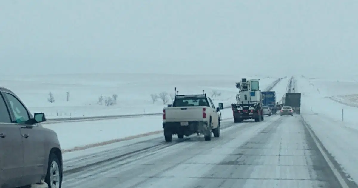 Winter storm hit northeastern South Dakota