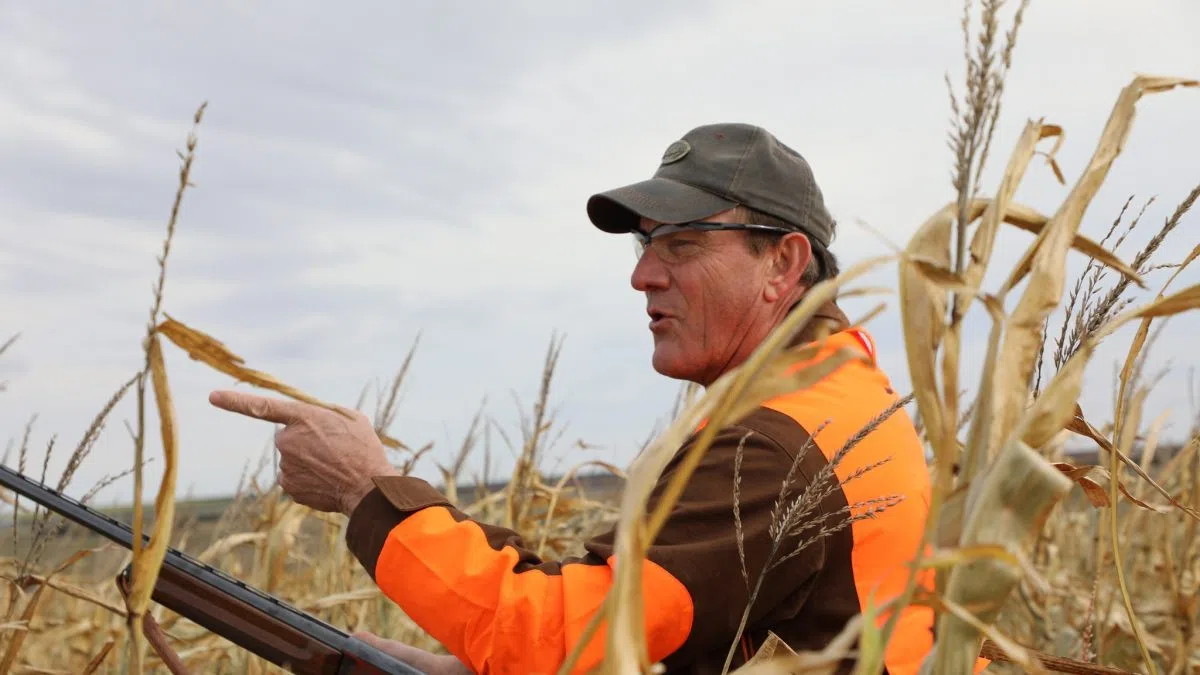 Governor Larry Rhoden is taking part in the 2025 pheasant hunting season