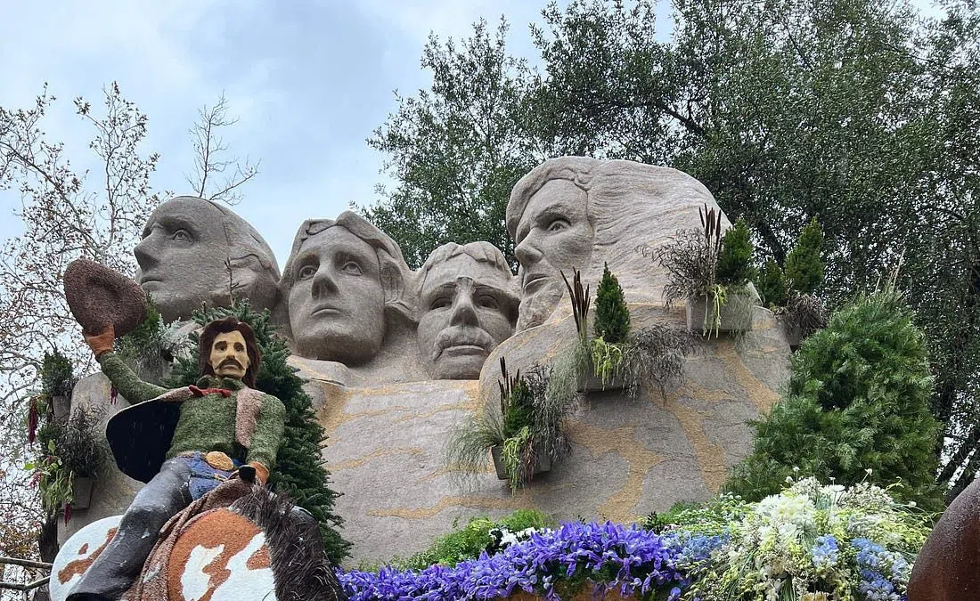 Travel South Dakota float turns heads at Rose Parade