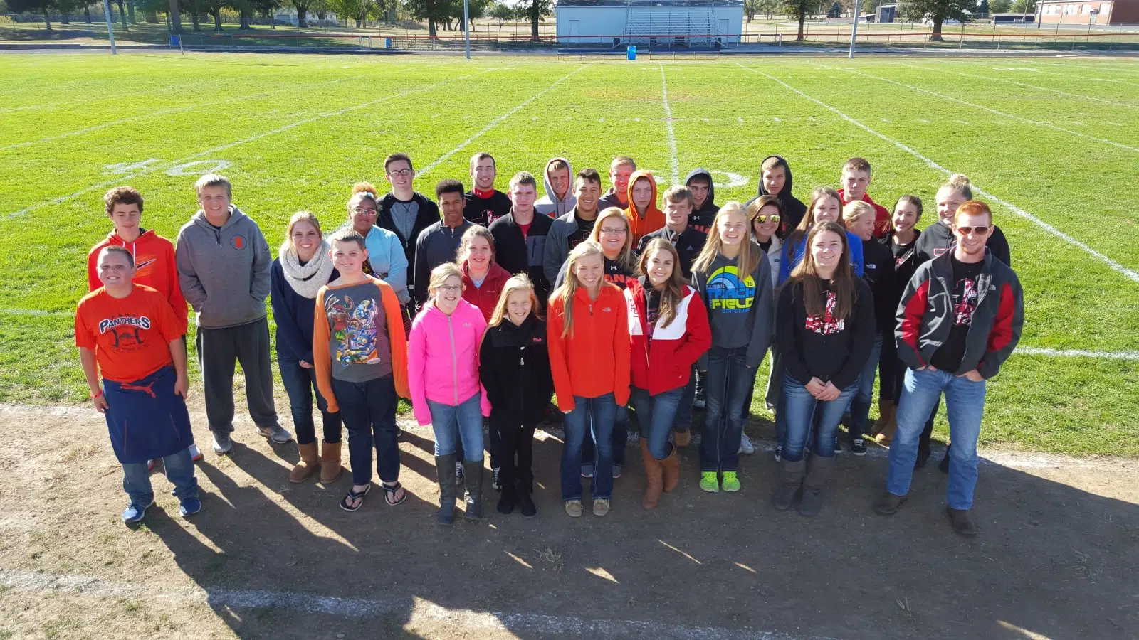 Vandalia & Pana HS Athletes join together for FCA event 