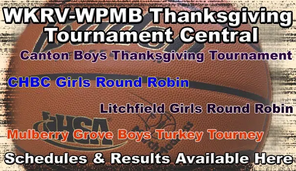 Thanksgiving Tournament Schedules