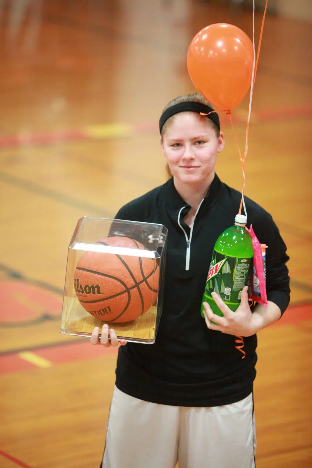 RHS Senior Kimberlin honored for 1000th point