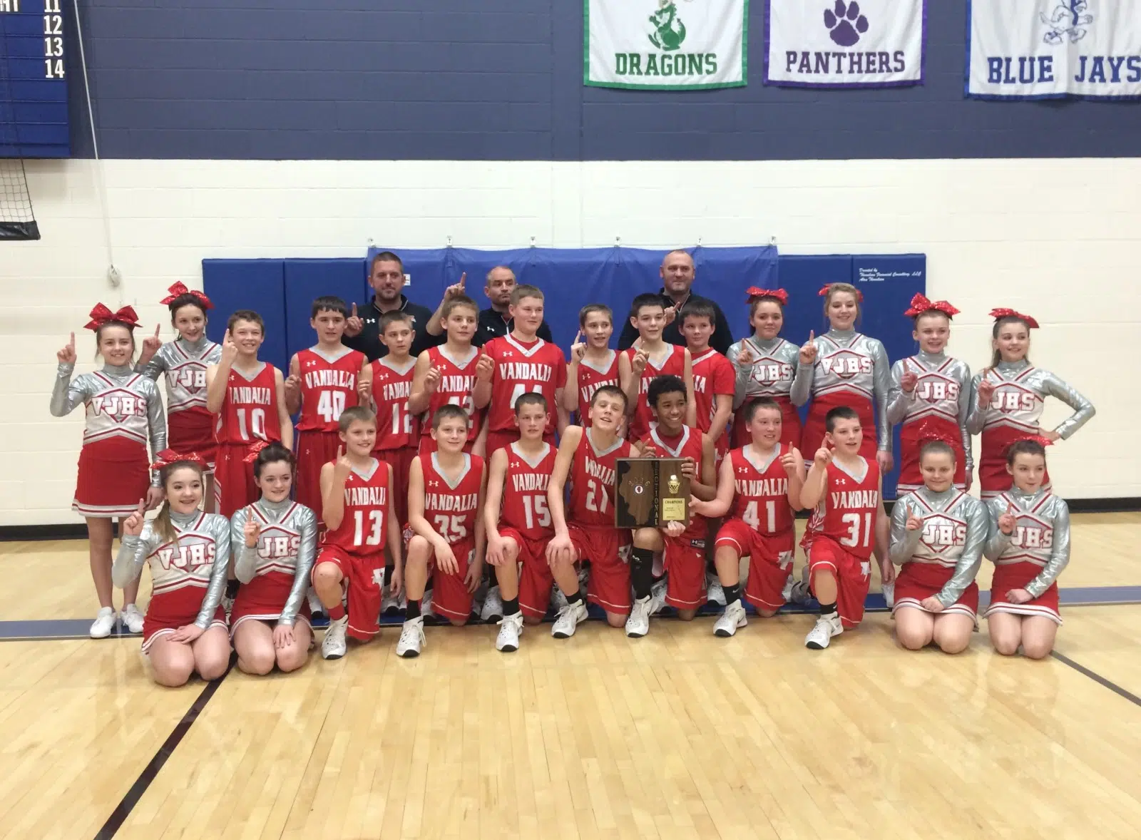 7th Grade Vandals Win Sectional Title and Are Headed To State