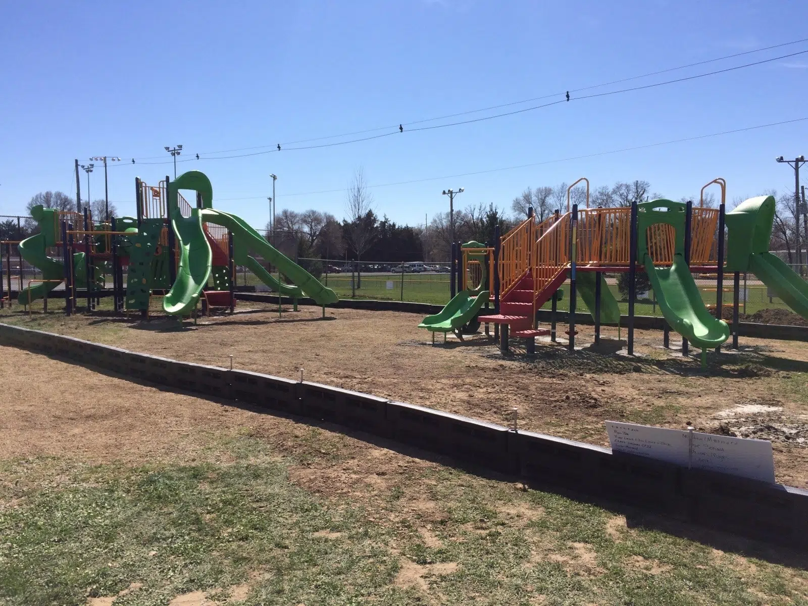 New Playground is in at VES 