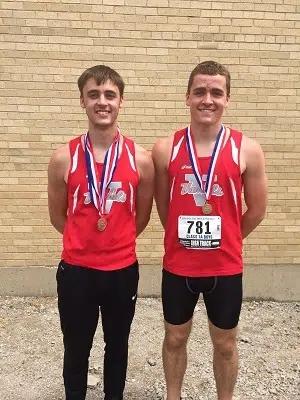 Two Titles, one 3rd place at State Track Meet makes for a Great Day in Vandals Sports History 