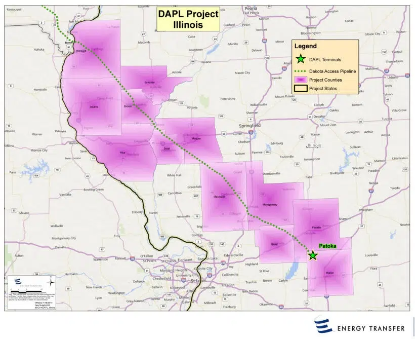 Dakota Pipeline Construction Begins In Illinois 