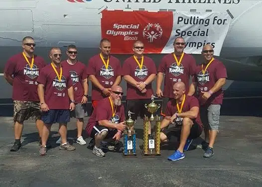 Vandalia Correctional Center Employees Win Special Olympics Plane Pull