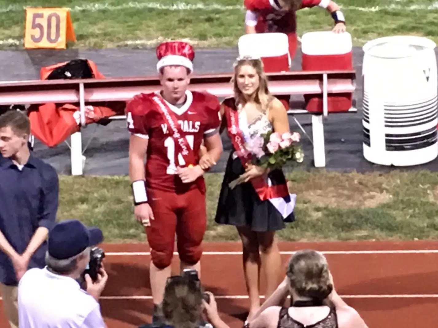 McNary and Marquardt Named VCHS Homecoming Royalty