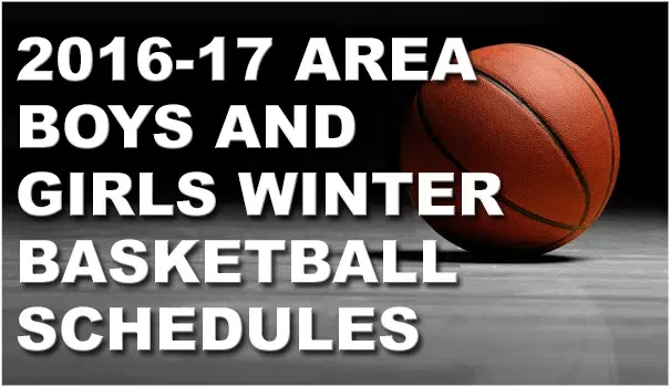 2016-17 Area Boys & Girls Winter Basketball Schedules