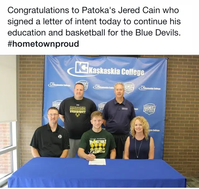 Patoka's Jered Cain will continue basketball career at Kaskaskia College 