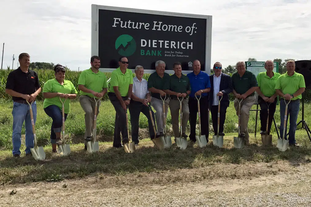 Dieterich Bank Holds Groundbreaking for New St. Elmo Facility