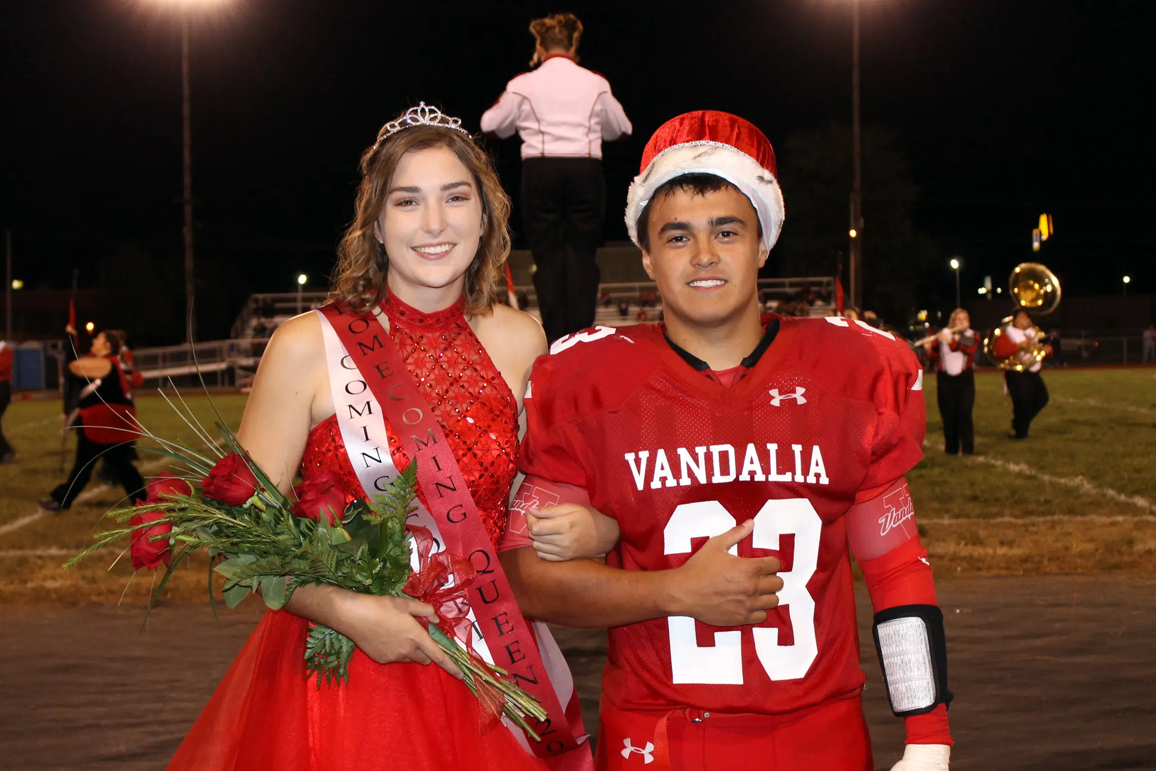 Taylor & Zimmerman VCHS Homecoming King and Queen for 2017 