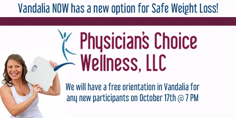 Physician's Choice Wellness--New Location in Vandalia & Free Orientation Tonight 