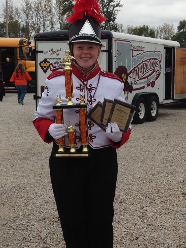 VCHS Marching Band has Big Day at Oblong Spooktacular Field Competition 
