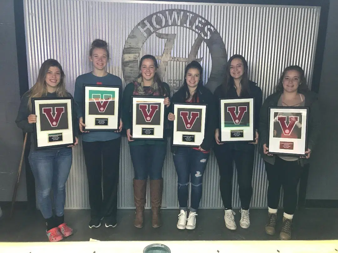 Lady Vandals Volleyball hands out their Awards 