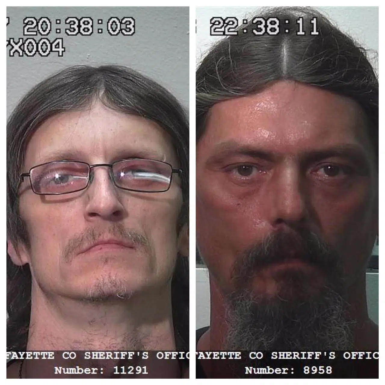 Two Vandalia men in the Fayette County Jail on Burglary Charges, arrested after search Sunday morning