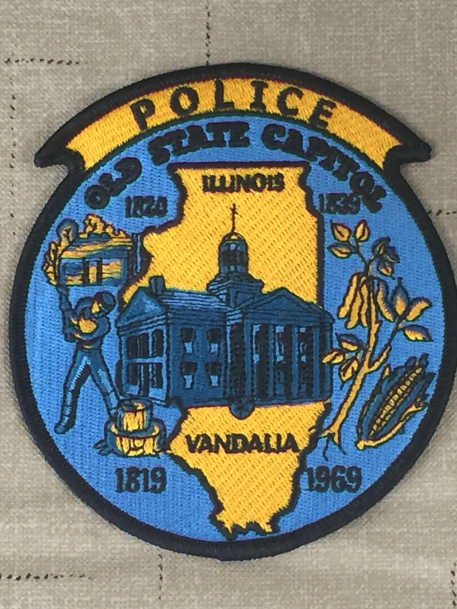 City of Vandalia Police Car Damaged by Wrong Way Driver