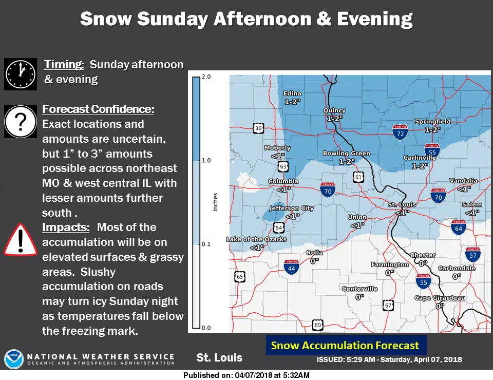 Cold Weekend Ahead---Snow in the forecast for Sunday night 
