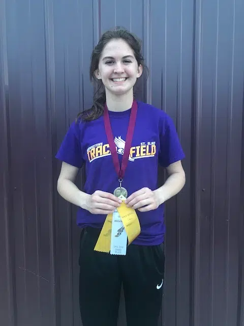 BSE's Claire Wilhour has strong day at Robinson Invitational Track Meet 