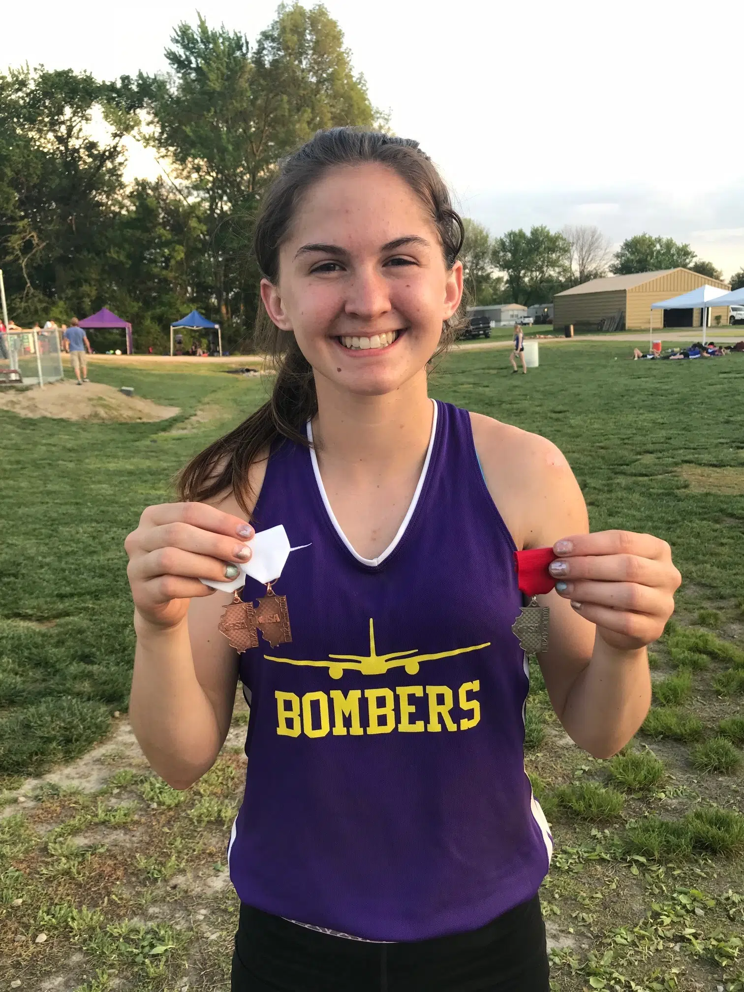 BSE's Claire Wilhour advances to state in 300m Hurdles 