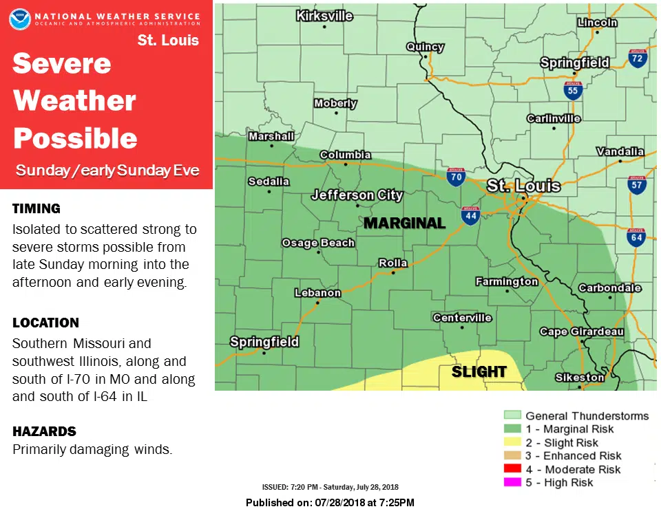 Storms today & tonight--Severe Weather is also possible 