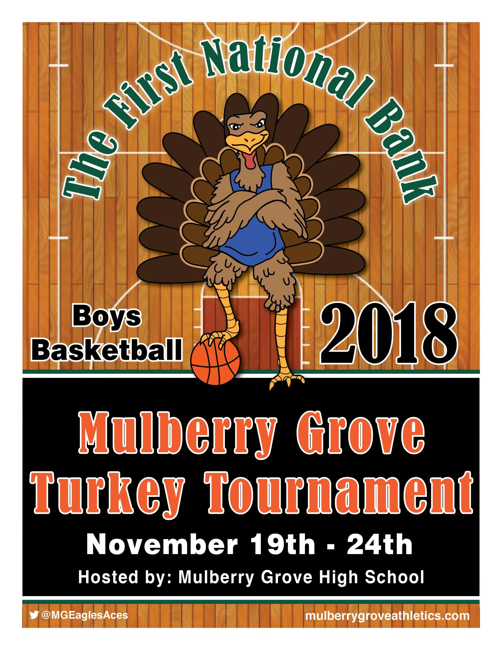 Final Night of Pool Play tonight from the FNB-Mulberry Grove Thanksgiving Tournament 