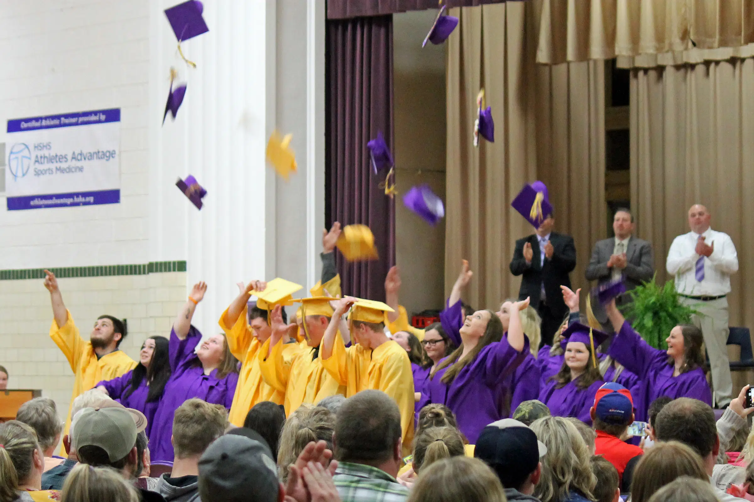 Brownstown High School Holds Graduation, Scholarships Awarded