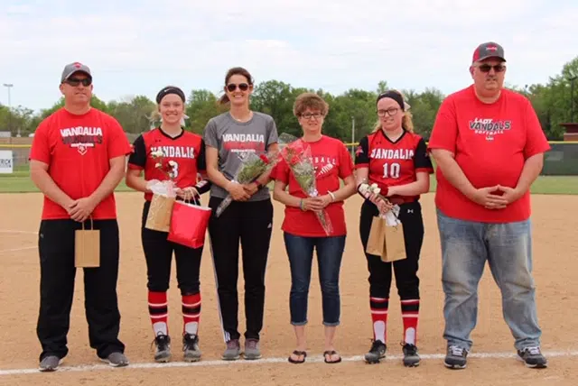 Lady Vandals softball honors Seniors