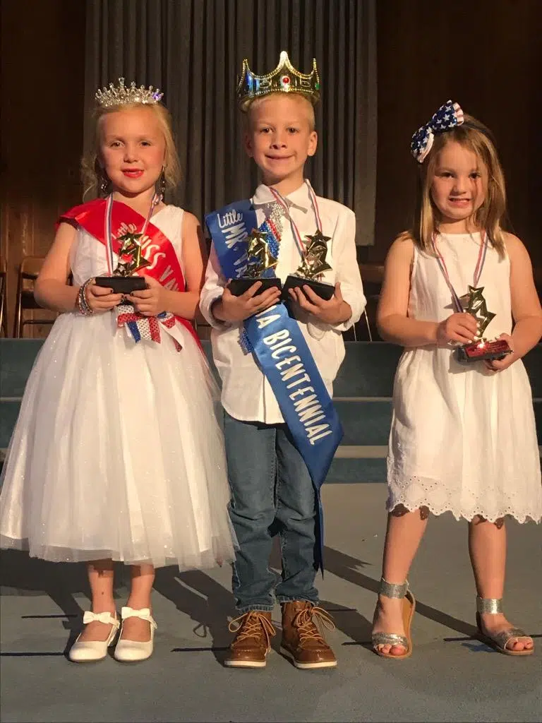 Little Mister & Miss Vandalia Pageant Winners