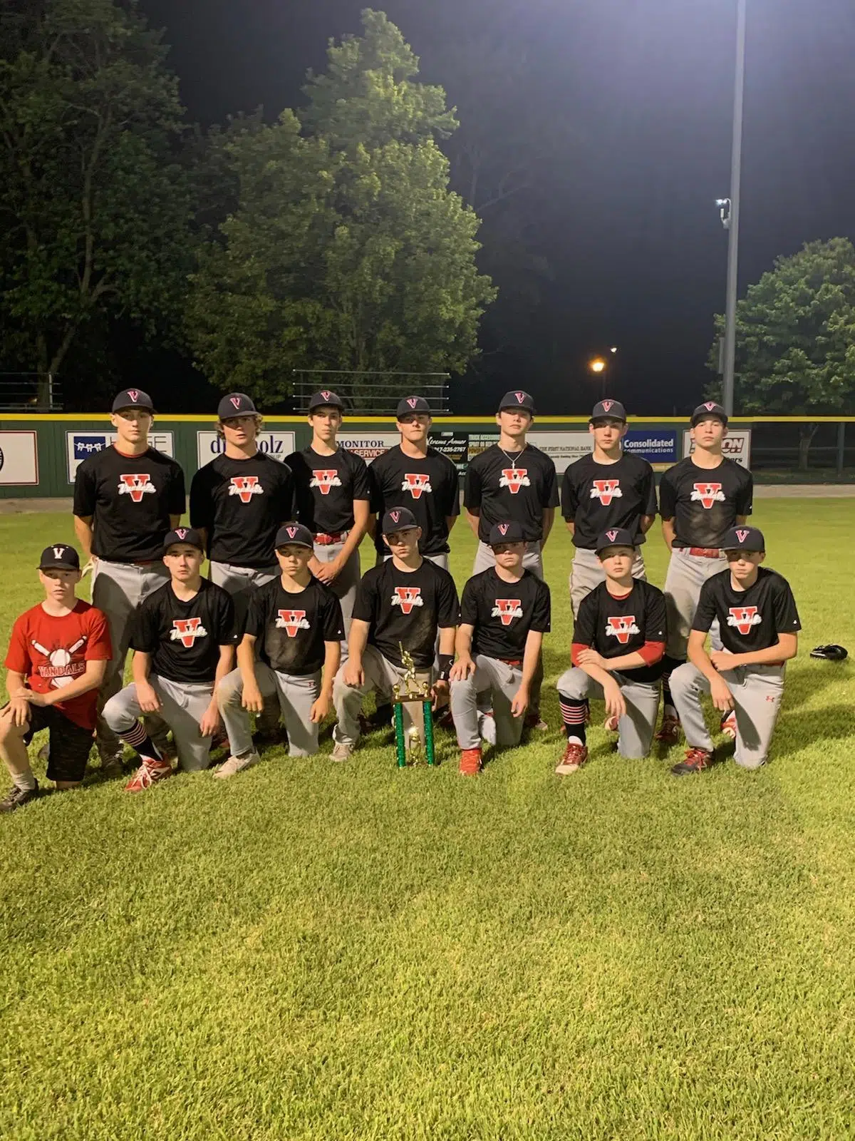 Vandalia 14U baseball finishes 2nd in Mattoon Tourney