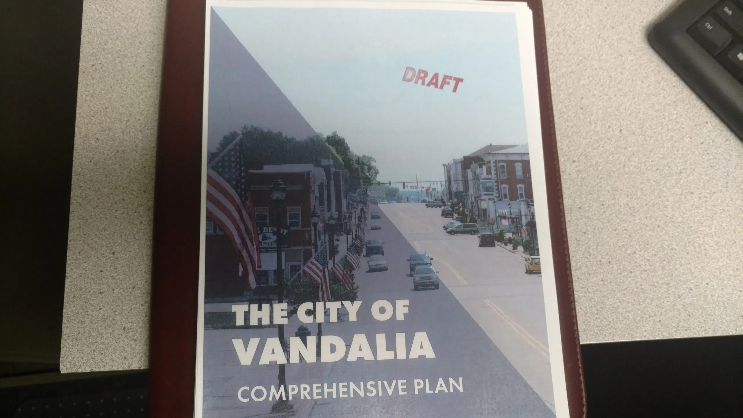 A better than Two Year Process nearly complete--City of Vandalia has Draft of Comprehensive Plan