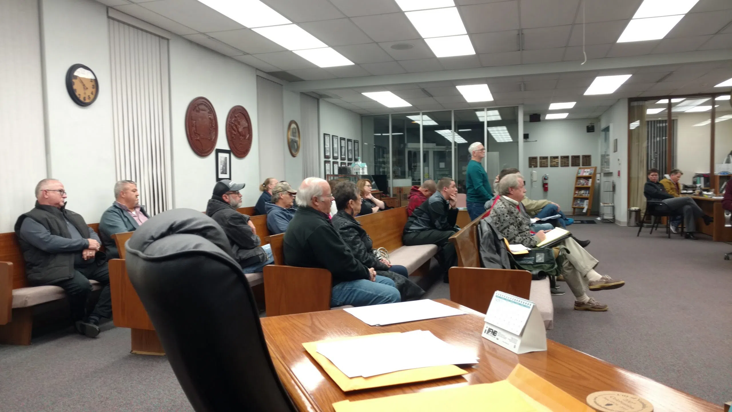 Large Crowd on hand for Vandalia City Council Committee discussion on expanding Liquor Licenses