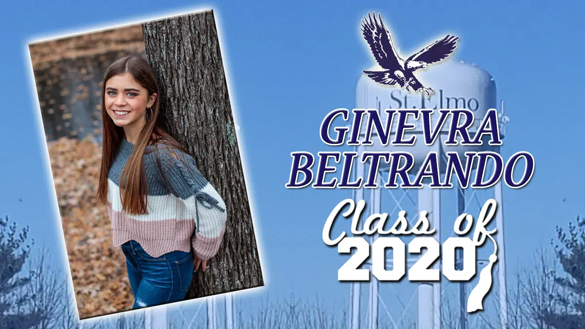 Congrats to Ginevra Beltrando--St. Elmo HS Class of 2020