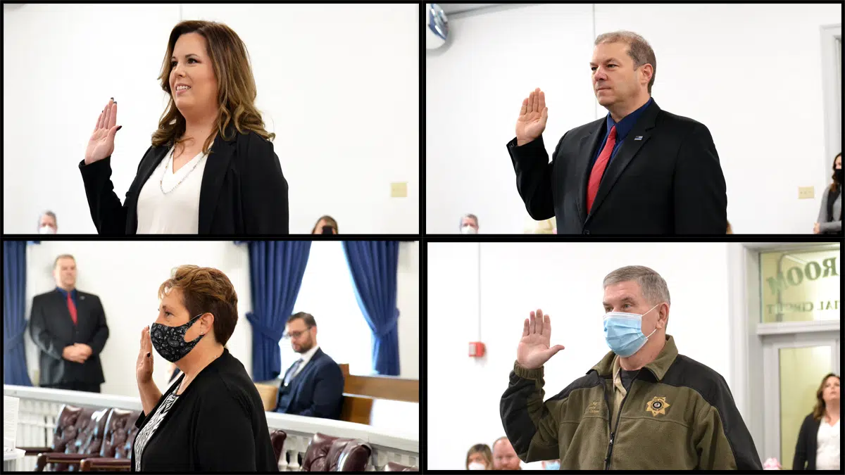 Fayette County Officeholders take Oath of Office to begin new terms