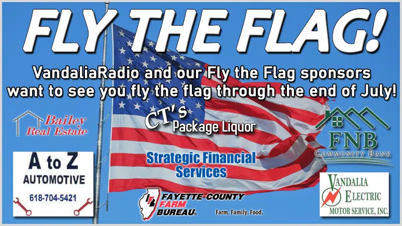 Area Businesses Join VandaliaRadio.com in hoping everyone will Fly the Flag this weekend!