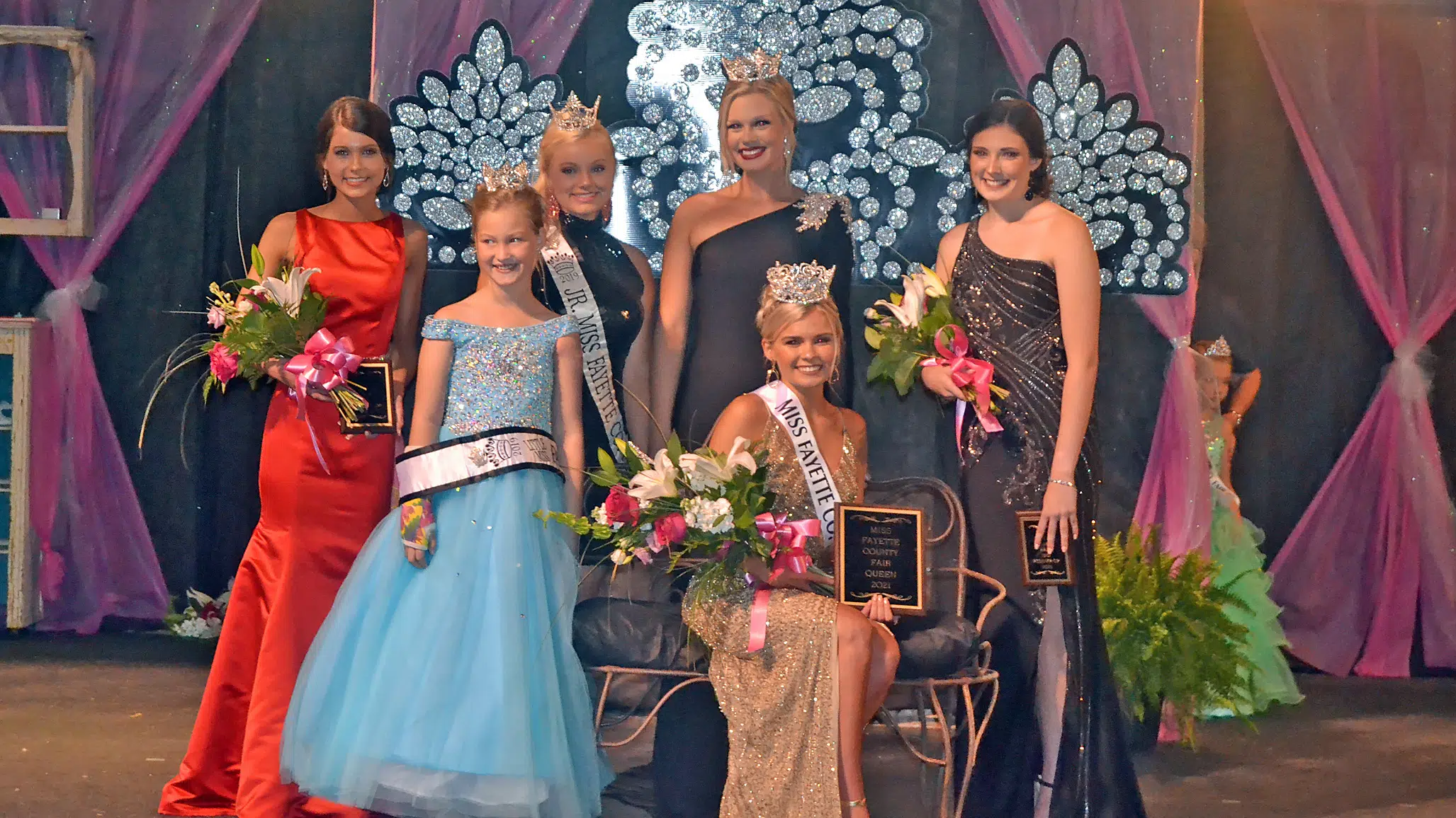 Miley Worker Crowned the 2021 Miss Fayette County Fair Queen, Mabry Booher Crowned Little Miss