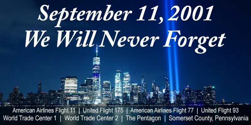 A Look Back-Audio from the 9/11/01 Terrorist Attacks