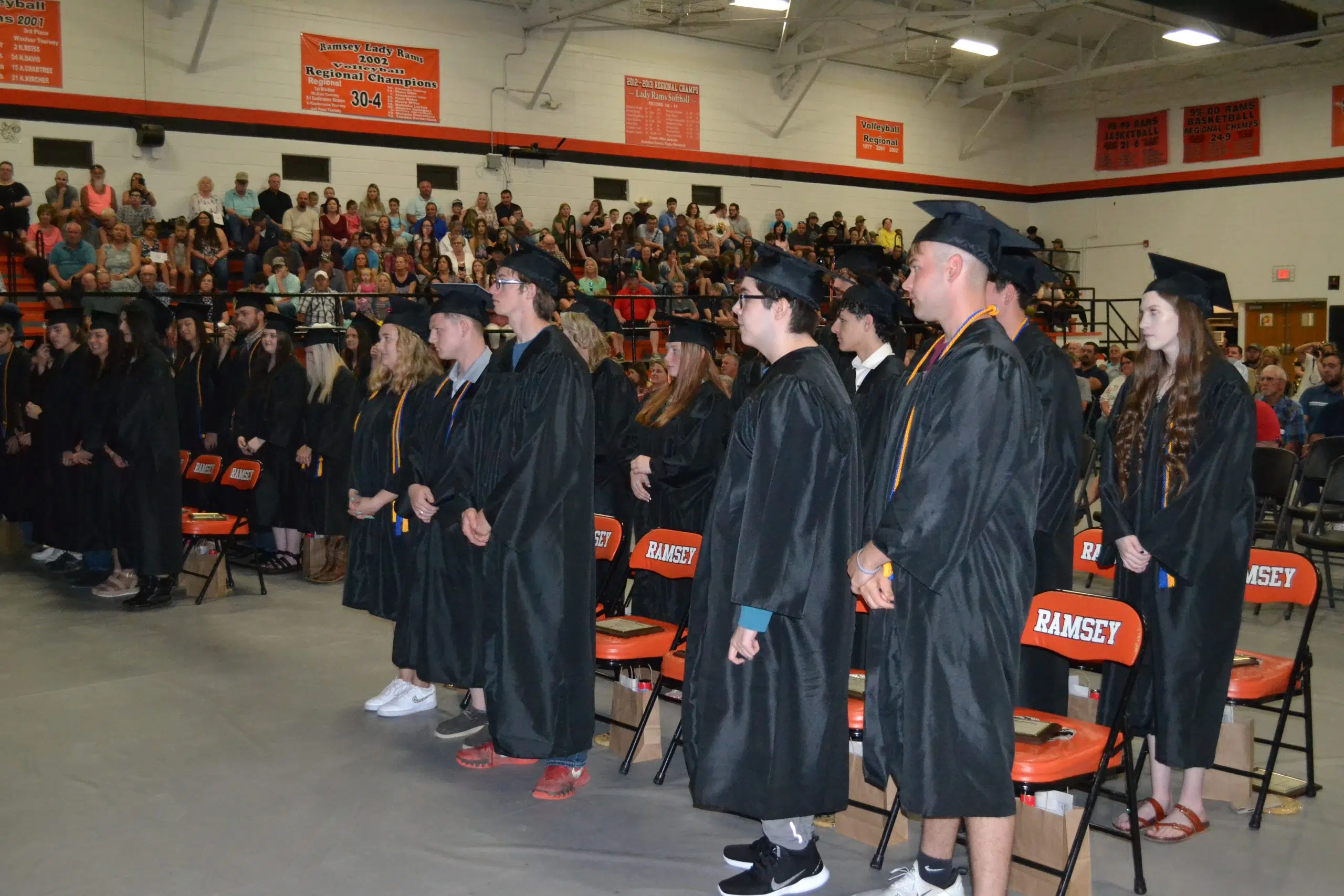 Photos and Information from Ramsey High School Graduation