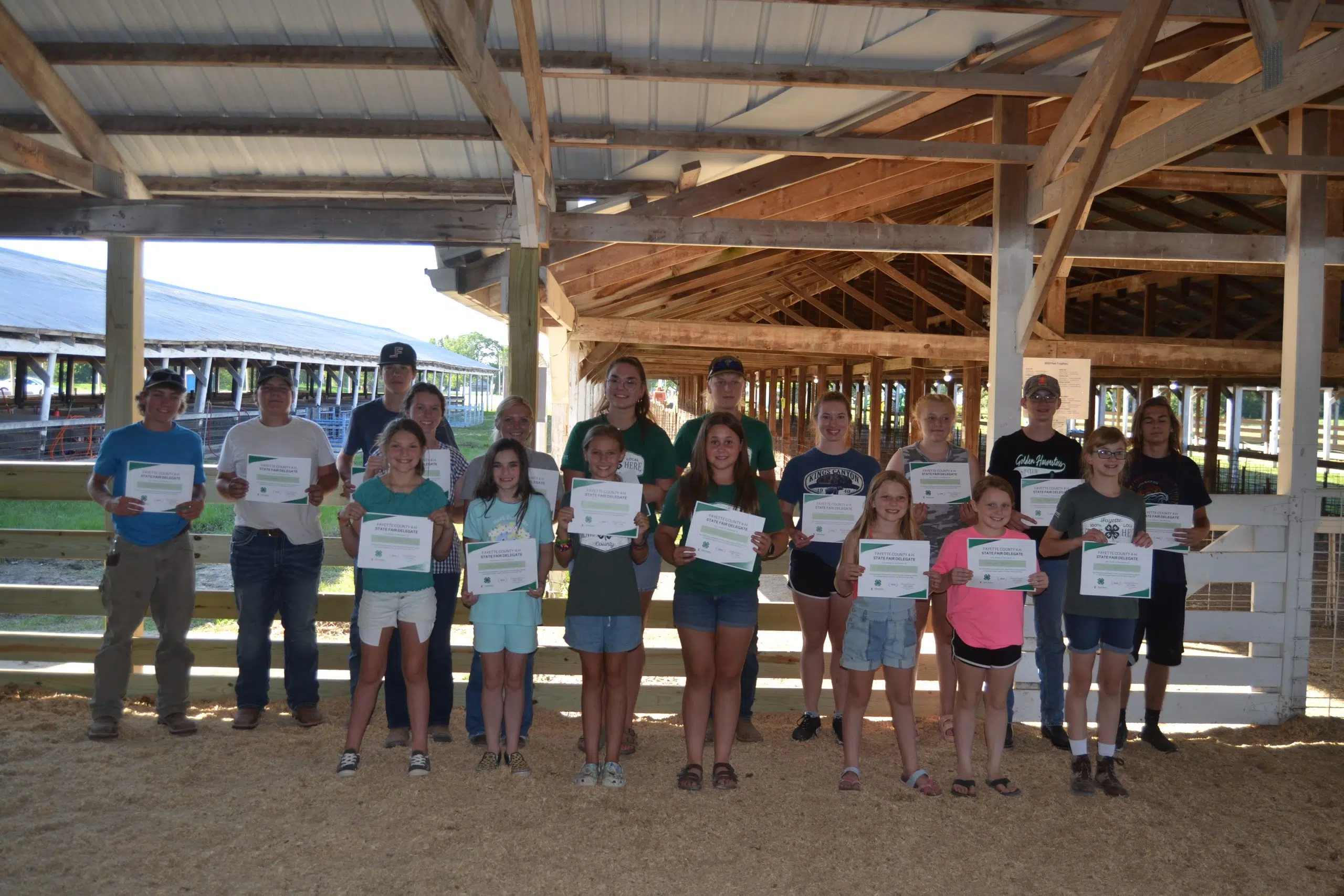 4-H Awards and Photos from Fayette County Fair