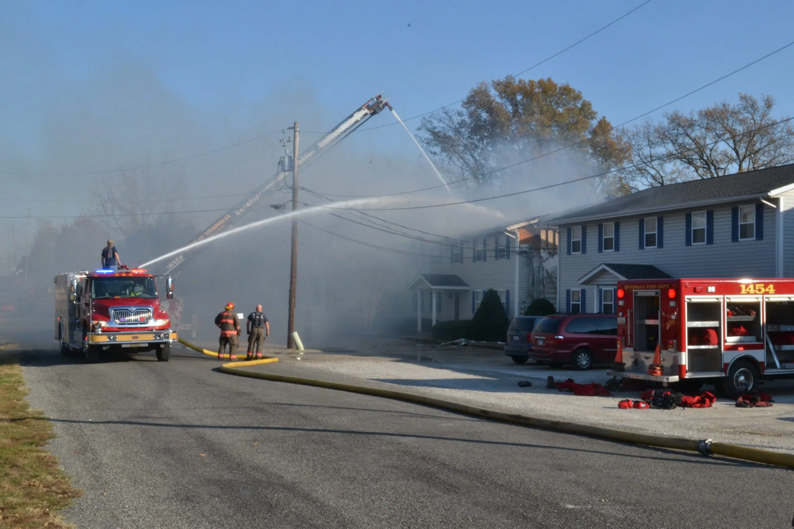 More information on fire at apartment building on Friday in Vandalia