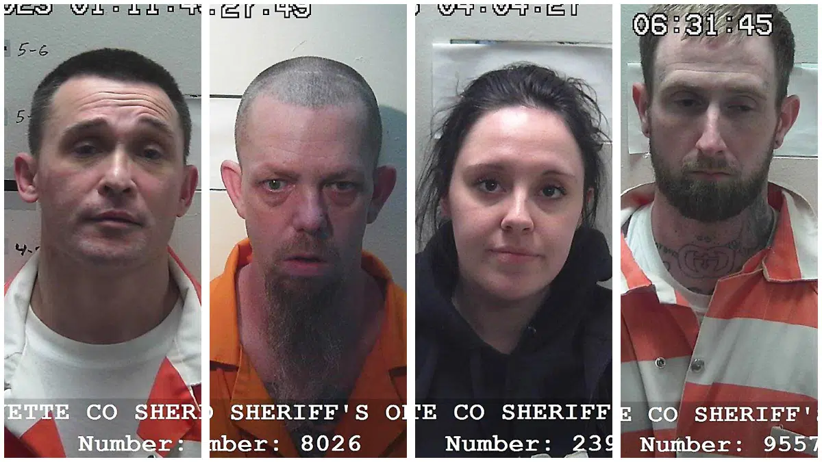 Traffic Stop leads to multiple drug arrests by Vandalia Police this past week