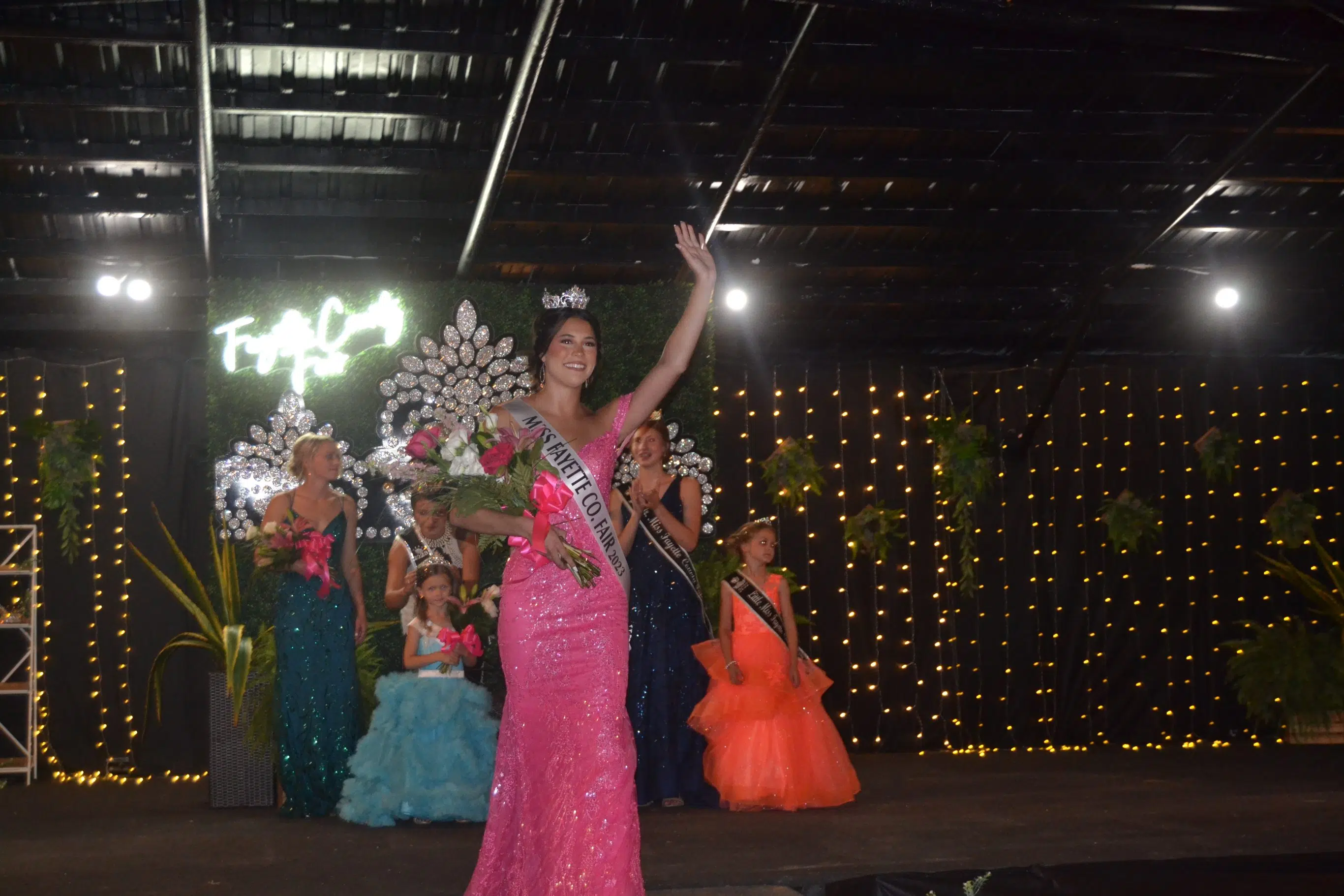 Addie McWhorter crowned Miss Fayette County Fair, Caroline Durr is Little Miss Fayette County